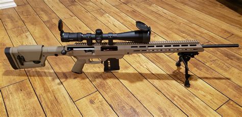 Shoots extremely accurately and only 100 shots through the barrel. . Tikka precision rifle 308